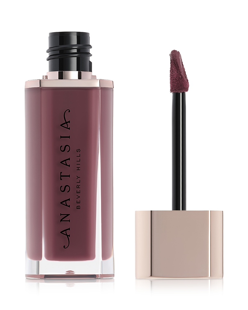 Anastasia Beverly Hills Lip Velvet Liquid Lipstick Blackberry 0.12 oz / 3.5 G In Blackberry