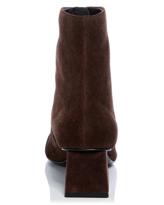 Women's Ryder Suede Zip Ankle Boots