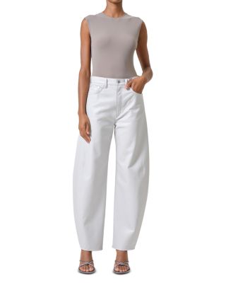 Luna High Rise Curved Taper Pants