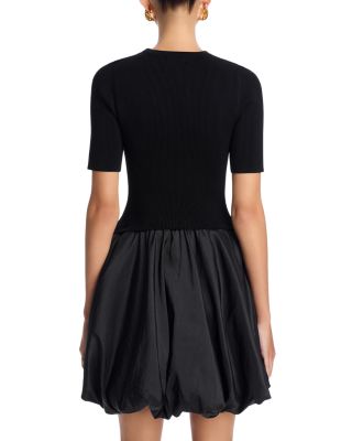 Kenny Short Sleeved Bubble Mini Dress