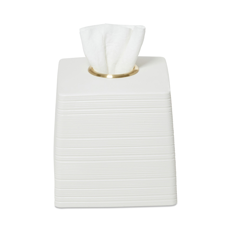 Roselli Brass Tissue Cover In Brass