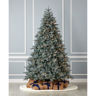 Seasonal LLC - Blue Spruce 9' Tree with Warm White LED Lights