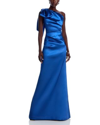 Teri Jon by Rickie Freeman - One Shoulder Gown