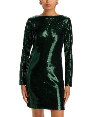 BOSS - Emaxa Sequinned Dress