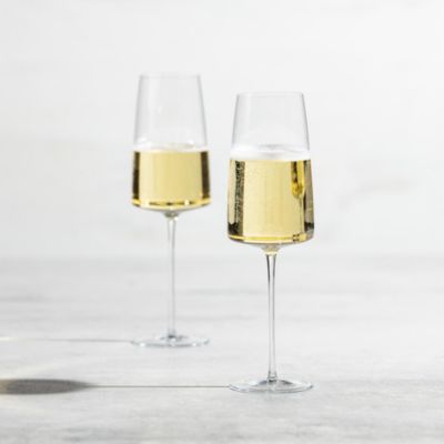 Handmade Simplify Champagne Glass, Set of 2