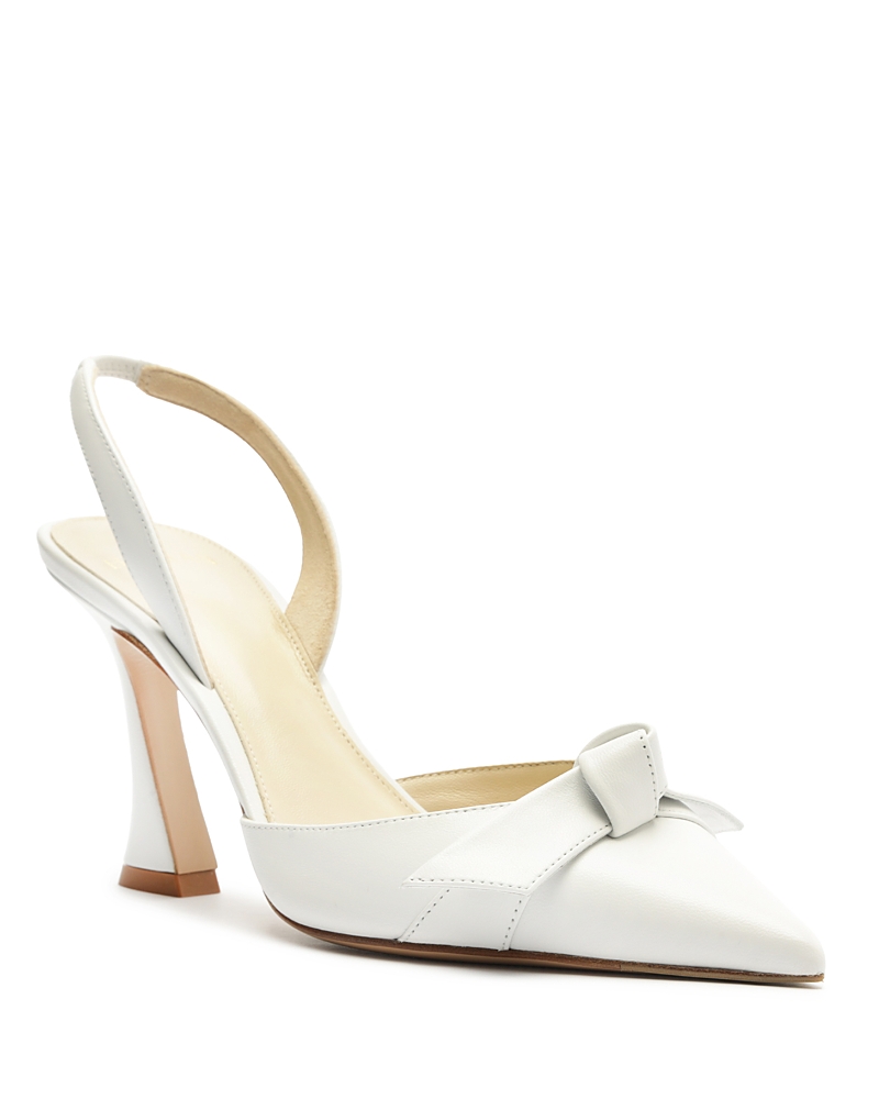 Alexandre Birman 85mm Clarita Pumps In White