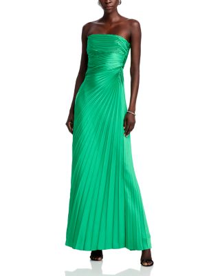 A.L.C. - Bianca Strapless Pleated Gown - Exclusive