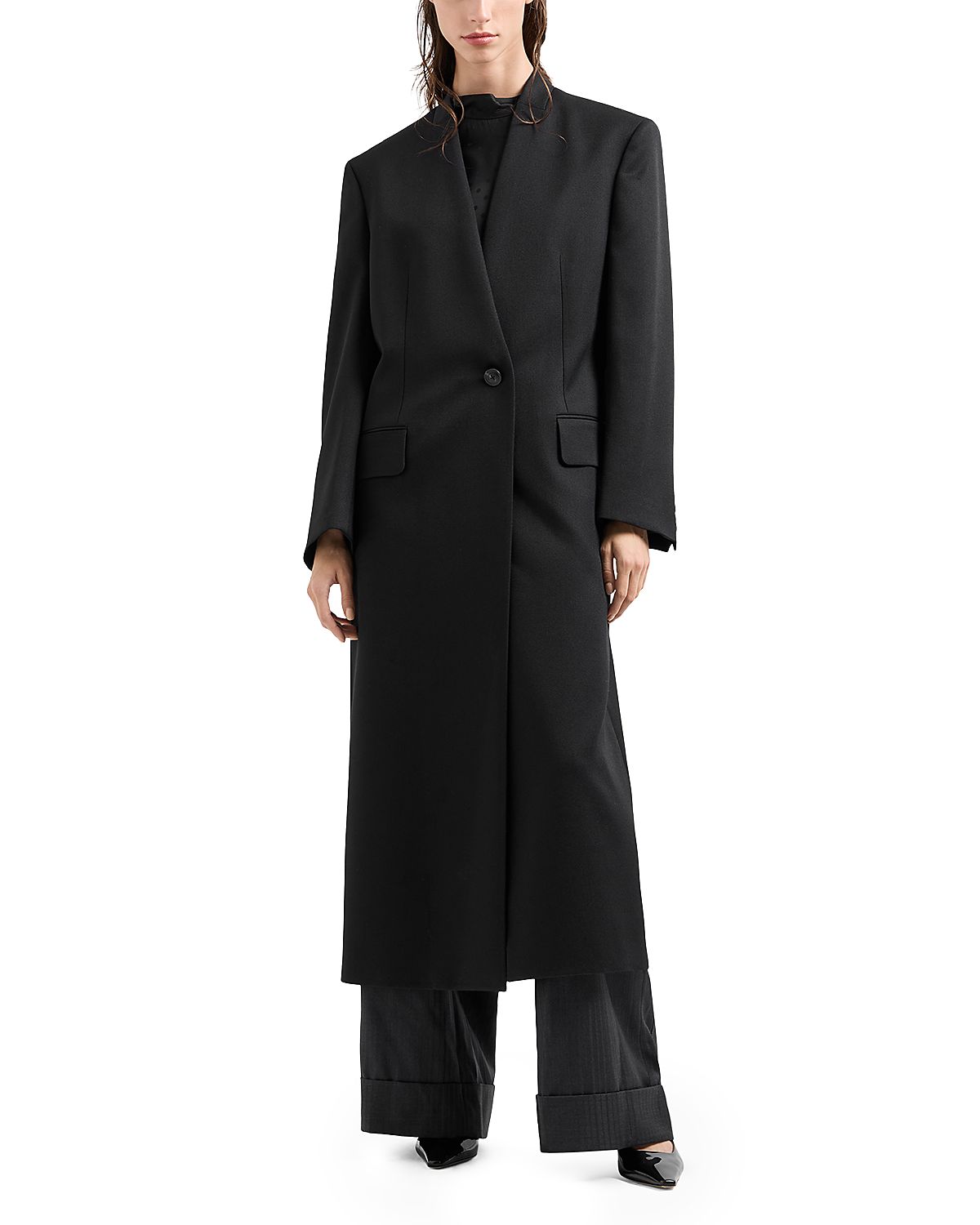Emporia Armani Single Breasted Coat