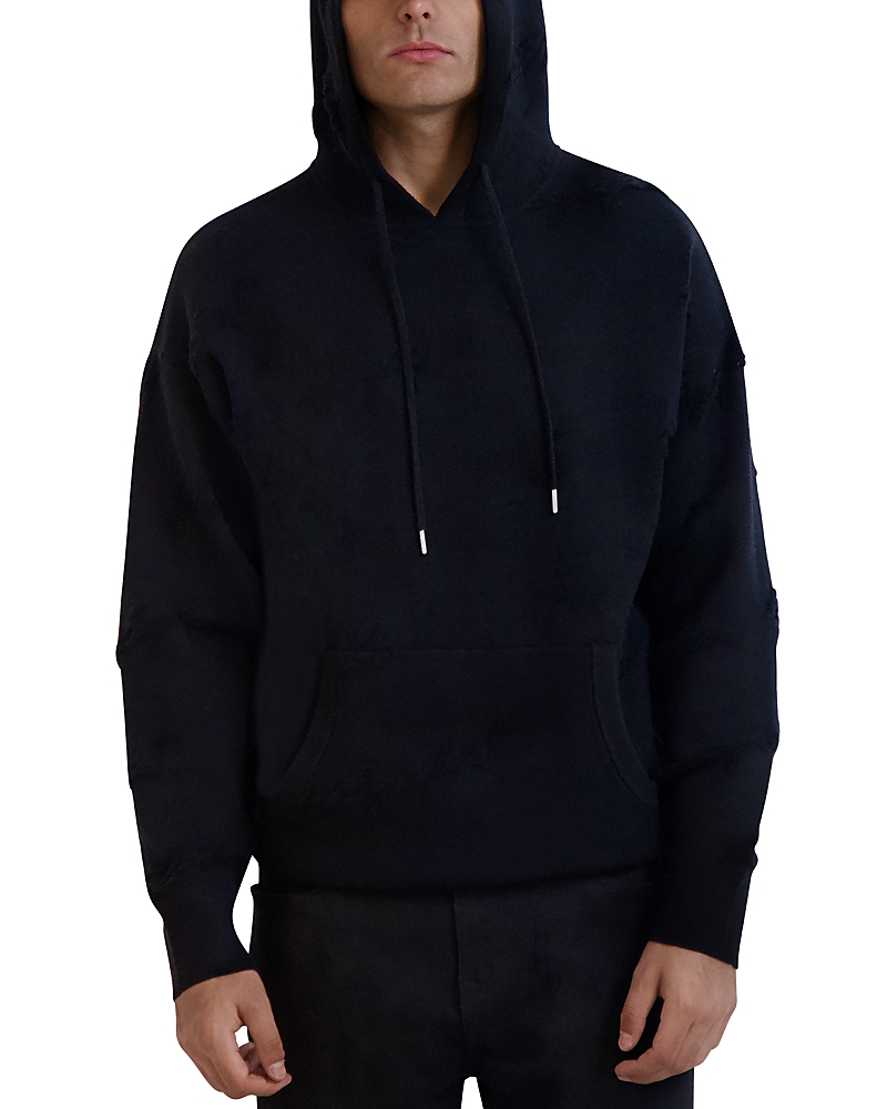 Karl Lagerfeld Paris White Label Hooded Sweater