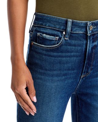 Cindy High Rise Ankle Straight Jeans