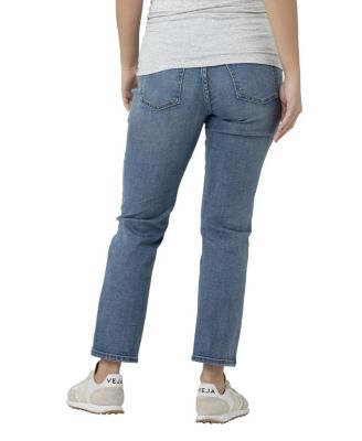 Hunter Over Bump Crop Jean in Vintage Wash