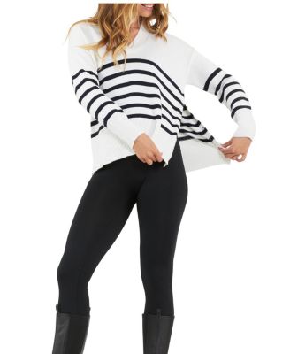 Hanna Nursing Stripe Knit Sweater
