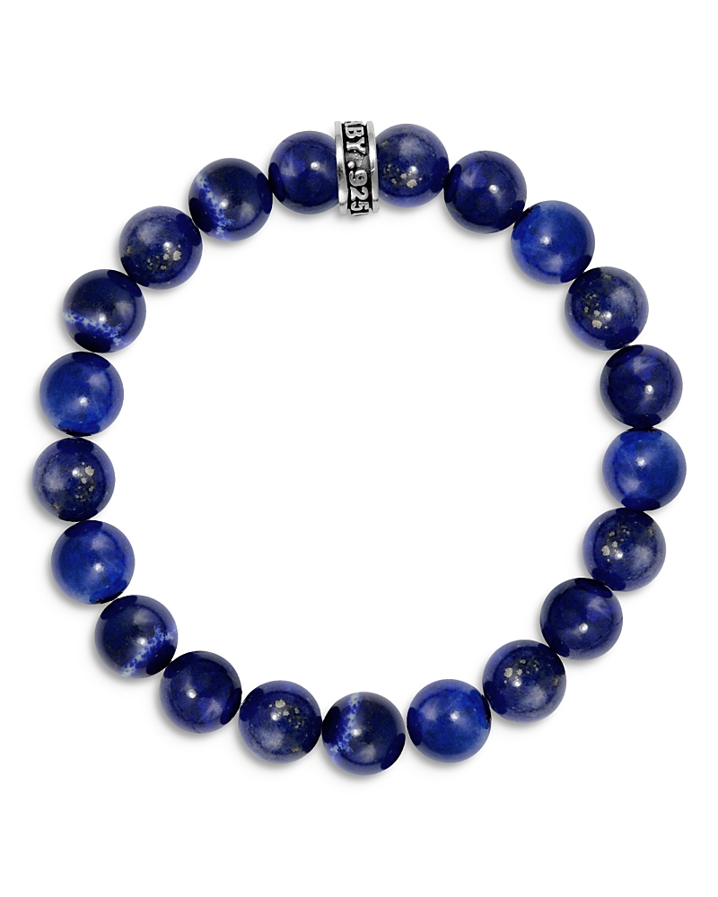 KING BABY STUDIO LAPIS BEADED BRACELET