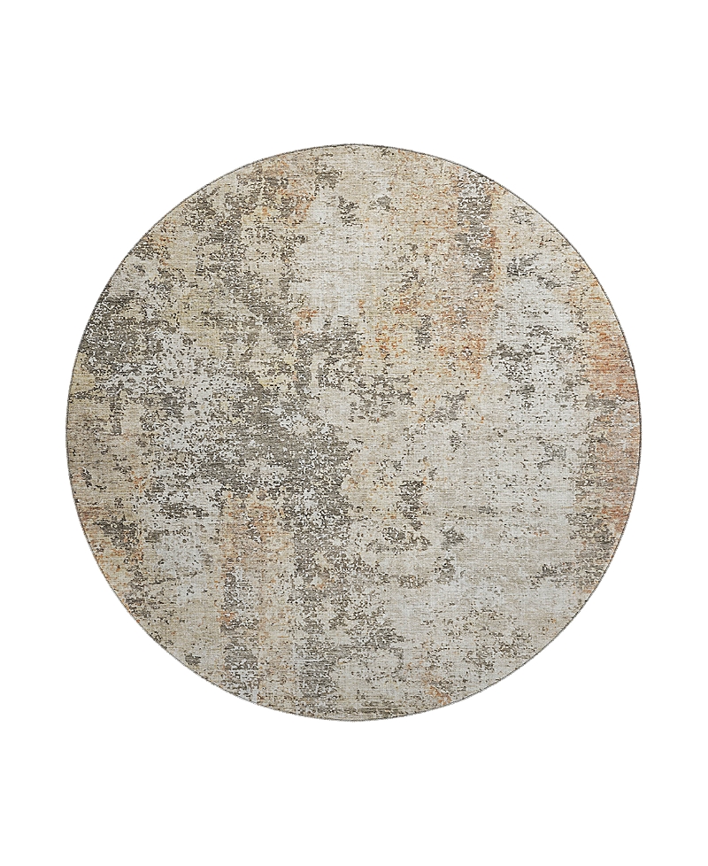 Dalyn Rug Company Bresca Bc5 Round Area Rug, 8' X 8' In Terracotta
