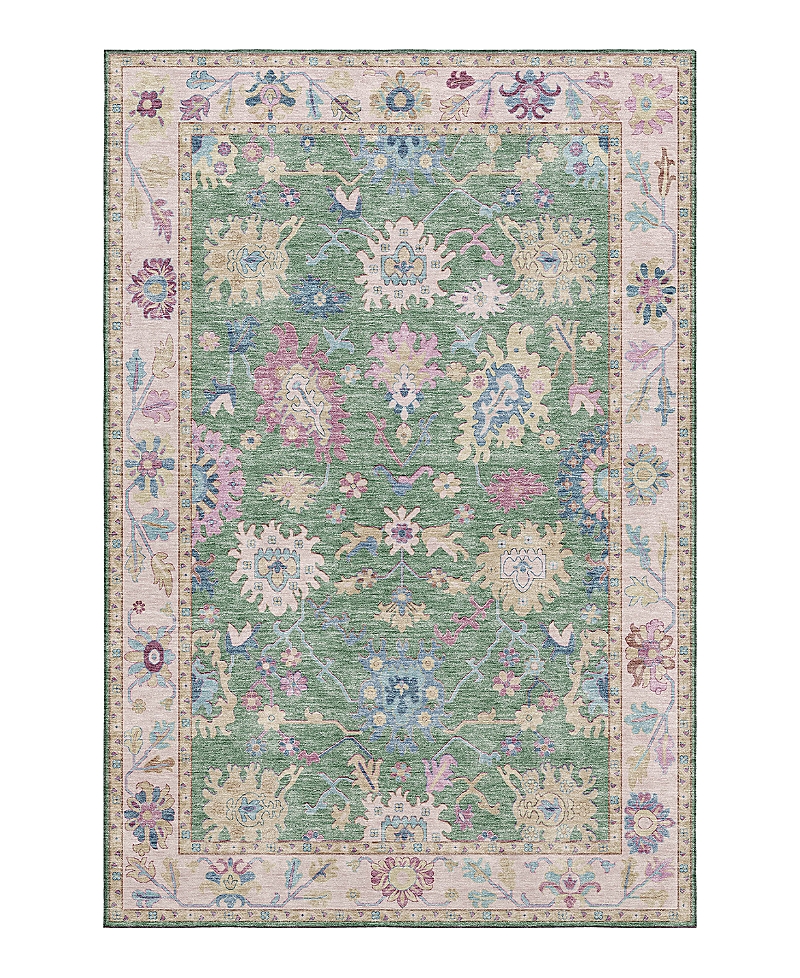 Shop Dalyn Rug Company Hatay Hy7 Area Rug, 5' X 7'6 In Lime