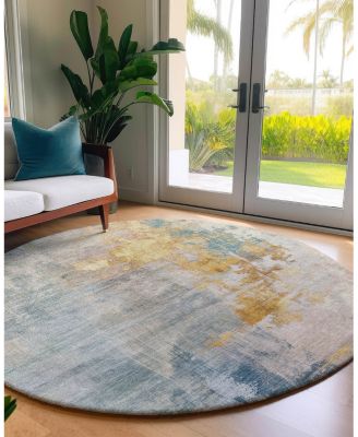 Dalyn Luxury Washable Bresca BC4 Round Area Rug, 8' x 8'