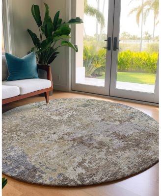 Dalyn Luxury Washable Bresca BC6 Round Area Rug, 8' x 8'