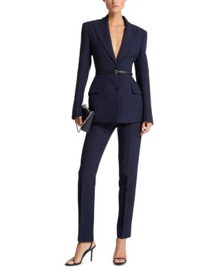 Sculpted Belted Blazer