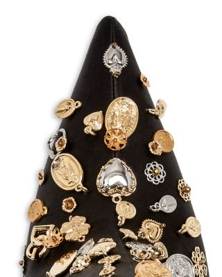  Women's Charm Embellished Booties