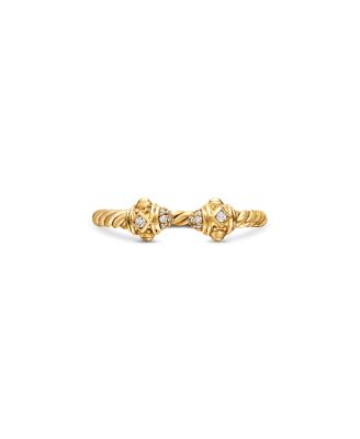 David Yurman - Renaissance Ring in 18K Yellow Gold with Diamonds