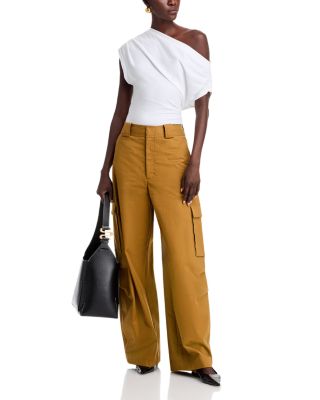 Alice Asymmetric Draped Tee