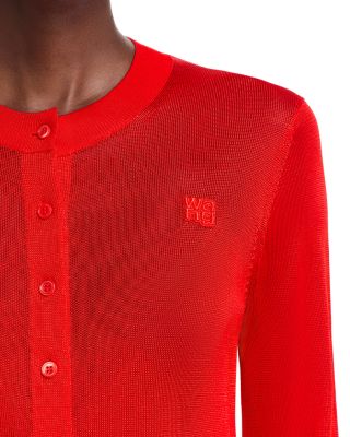 Cropped Cardigan Sweater