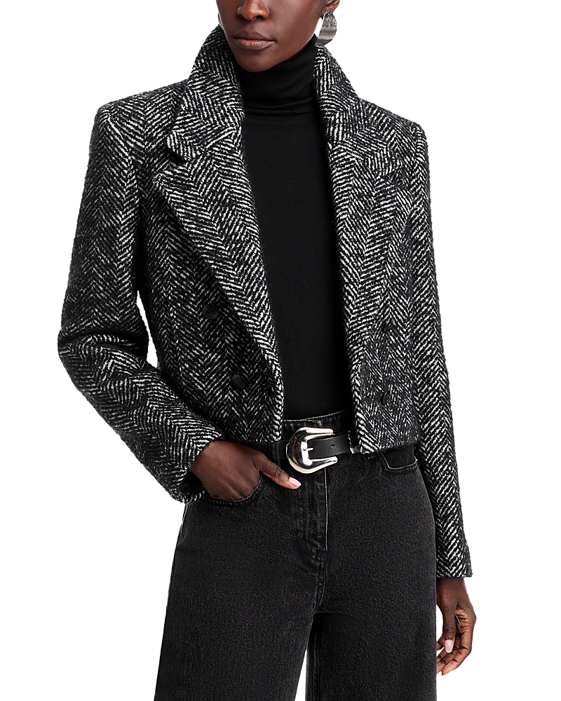 Anine Bing Vienna Tweed Blazer