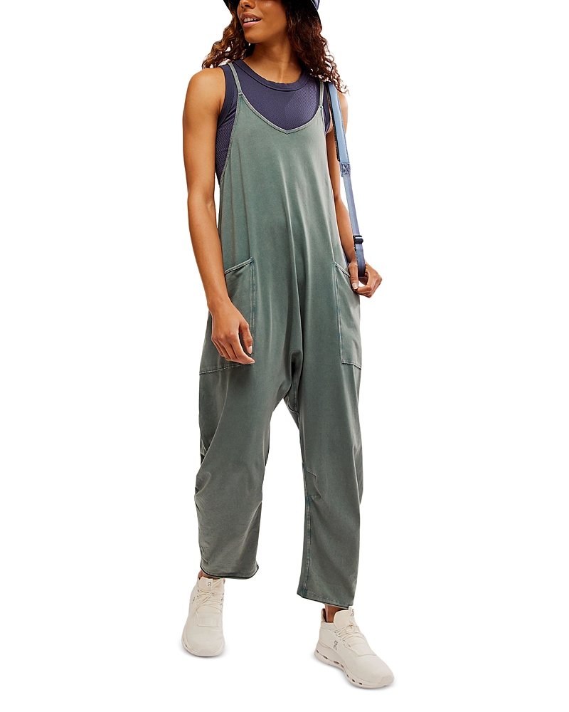 Free People Fp Movement Hot Shot Jumpsuit In Midnight Jade