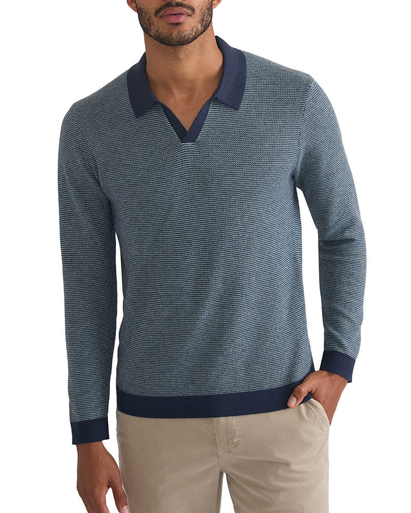 MARINE LAYER LIAM REGULAR FIT POLO SWEATER