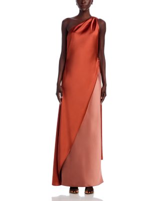 Layered Asymmetric Gown
