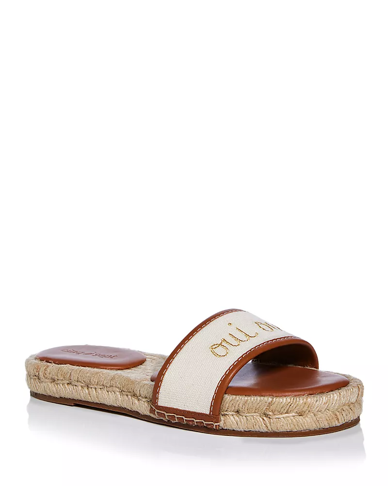 Cinq a Sept Women's Josephine Canvas Espadrille Sandals