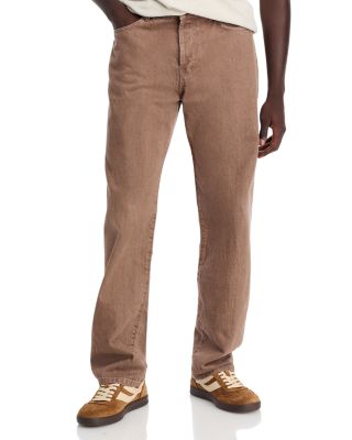 Officine Générale - Tyler Regular Fit Jeans in Coffee