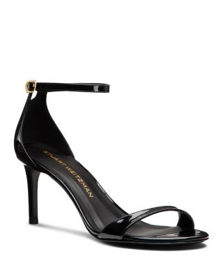 Stuart Weitzman - Nudist II 75 Patent Leather Sandals