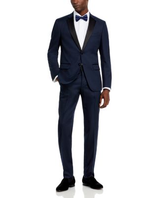 BOSS - H-Huge Navy Slim Fit Tuxedo