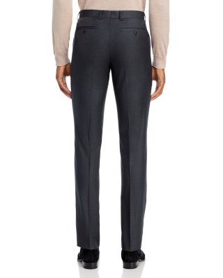 Wool Slim Fit Suit Pants