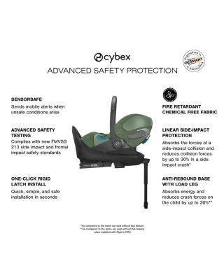 Cloud T Comfort Extend Infant Car Seat with SensorSafe