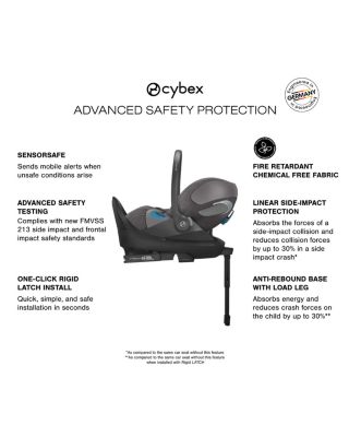 Cloud T Comfort Extend Infant Car Seat with SensorSafe