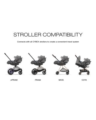 Cloud T Comfort Extend Infant Car Seat with SensorSafe