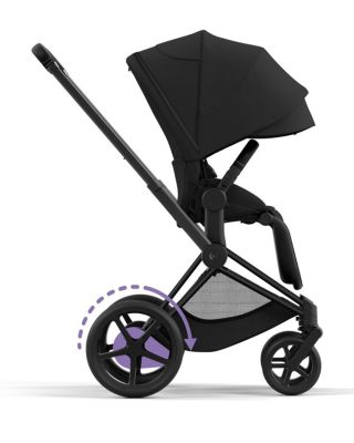 e-PRIAM 2 Stroller in Matte Black