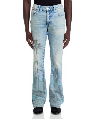 Walker Kick Flare Bootcut Jeans in Spring Break