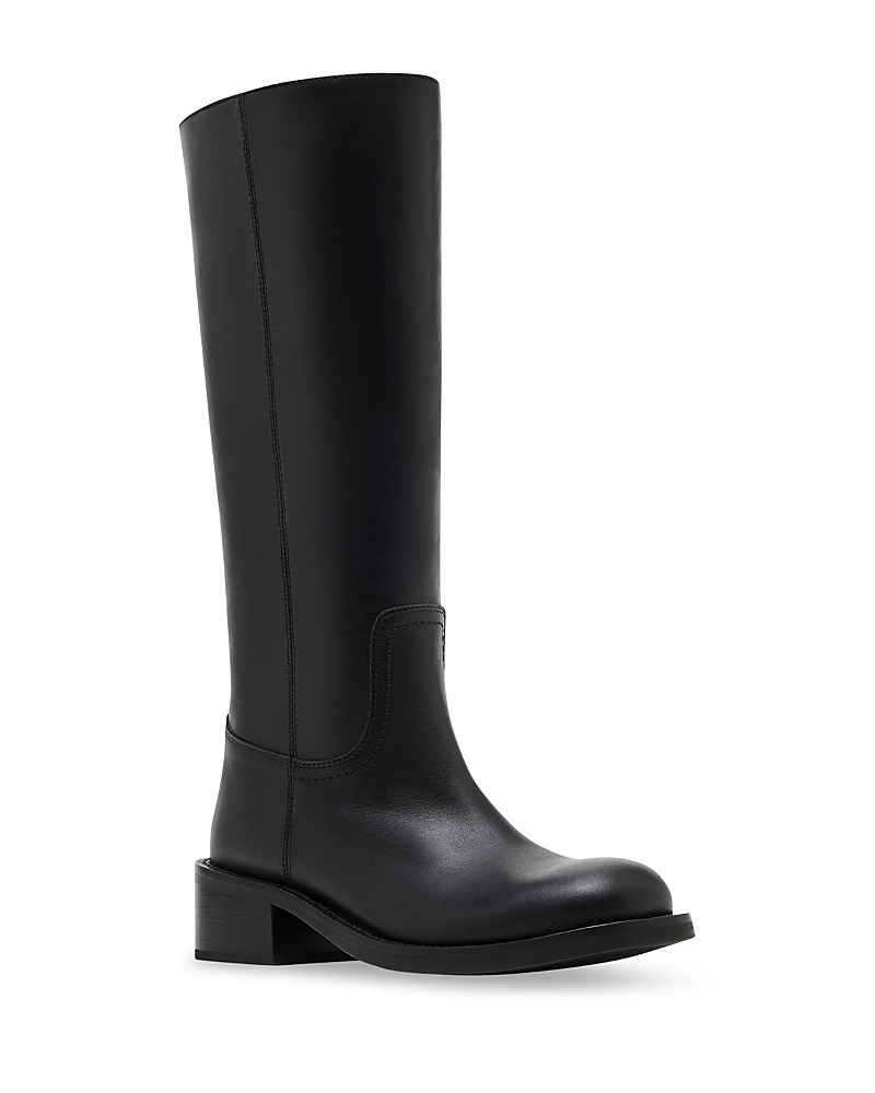 Steve Madden Riggs Knee High Boot In Black
