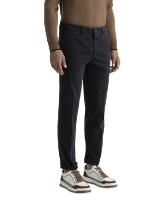 Peserico - Cotton Stretch Garment Dyed Regular Fit Chino Pants