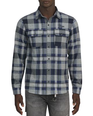 PRPS - Big Sky Printed Long Sleeve Button Front Shirt