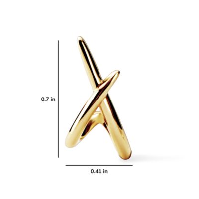 Gold Stud Earrings - Sloane