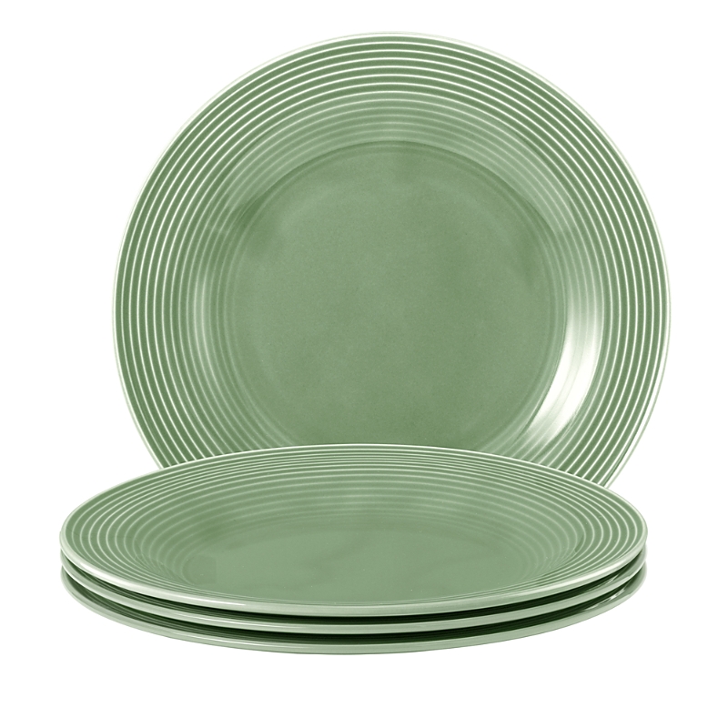 Seltmann Beat Salad Plate, Set Of 4 In Green