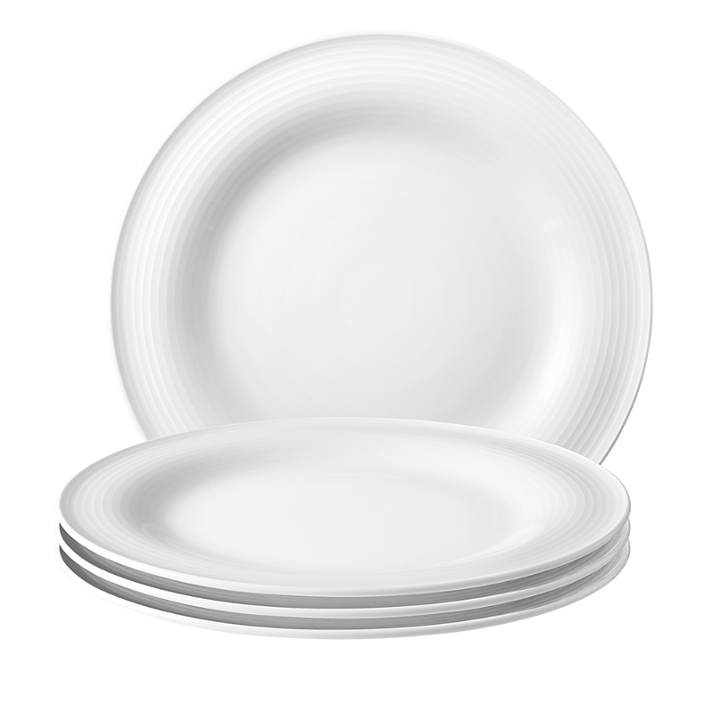 Seltmann Beat Salad Plate, Set Of 4 In White