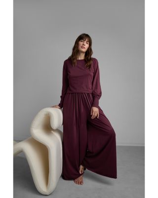 Lunya - Pima Crewneck Top & Wide Leg Pants