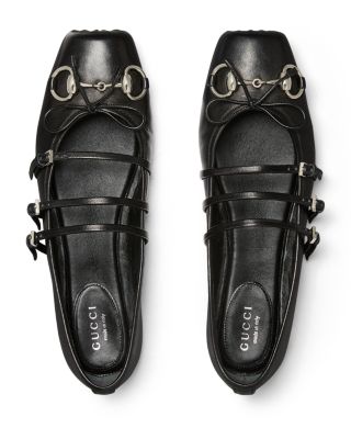 Women's Horsebit Buckled Flats