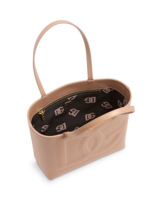 Leather Logo Tote