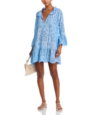 Embroidered Cover-Up Dress - Exclusive